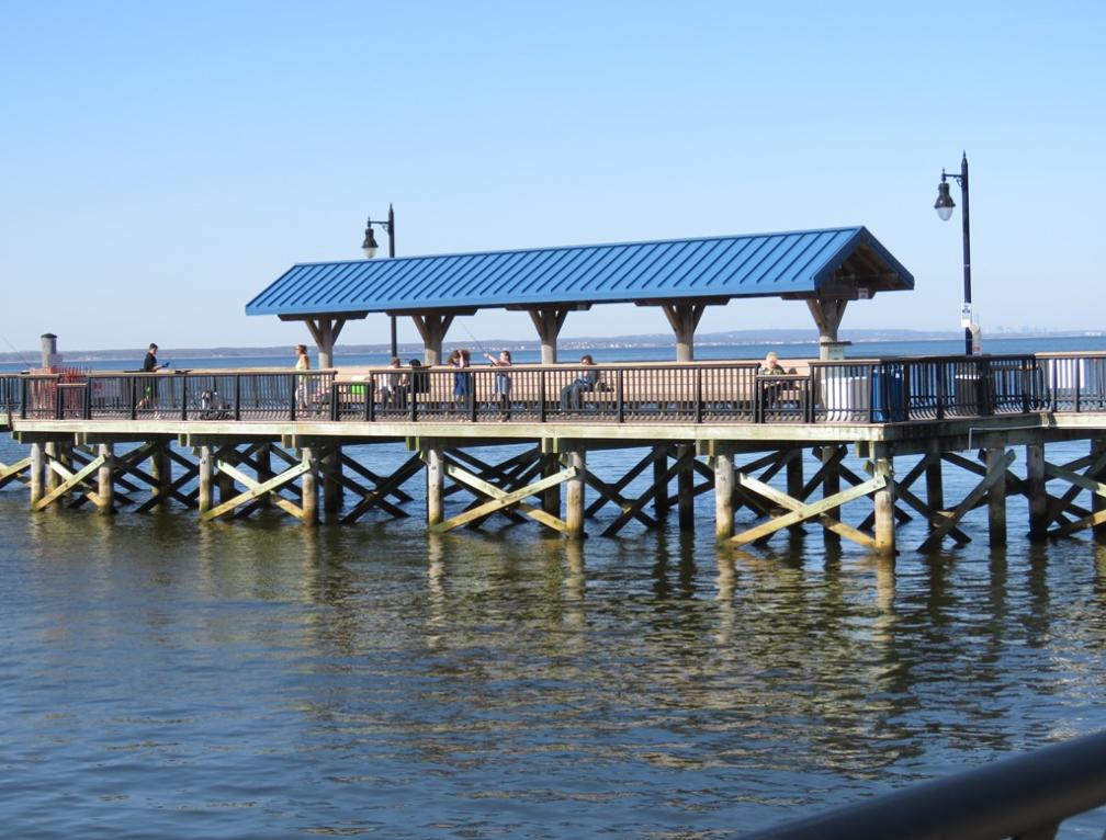 Keyport Waterfront Park and Promenade in New Jersey