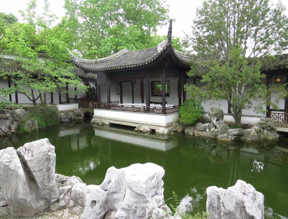 Plunus Mume Blossom And Fish In Chinese Scholar S Garden In Staten